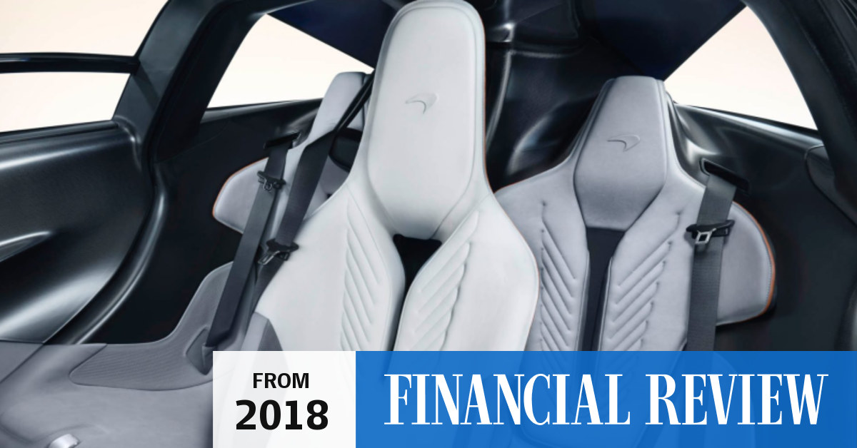 New mclaren 3 seater discount